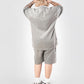 SUPERKICKS | CORDUROY SHORTS { SLATE GREY