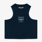 SUPERKICKS | CROP TOP { NAVY BLUE