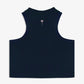 SUPERKICKS | CROP TOP { NAVY BLUE