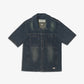 SUPERKICKS | DENIM OVERSHIRT { BLUE