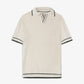 SUPERKICKS | POLO TEE { OFF WHITE