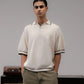 SUPERKICKS | POLO TEE { OFF WHITE