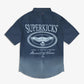 SUPERKICKS | PINSTRIPE SHIRT { BLUE/WHITE