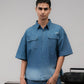 SUPERKICKS | PINSTRIPE SHIRT { BLUE/WHITE