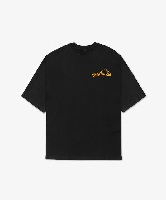 SUPERKICKS | ROADWORKS T-SHIRT { BLACK