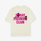 SUPERKICKS | STRAY FEEDER'S CLUB T-SHIRT { ALMOND MILK