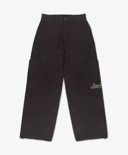 Superkicks | NOSTALGIC PATCH POCKET PANT { BROWN