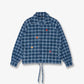 SUPERKICKS | NOSTALGIC RAGLAN JACKET { NAVY