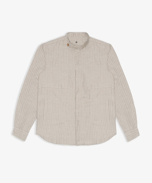 SUPERKICKS | THE HEMP COLLECTION SHIRT { BEIGE