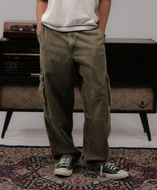 Superkicks | WASHED CARGO PANT { BROWN