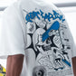 SUPERKICKS | SKATE EVERYDAY' TEE { WHITE