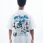 SUPERKICKS | SKATE EVERYDAY' TEE { WHITE