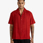F A R A K | BASICS RED BAGRU SHIRT { RED