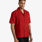 F A R A K | BASICS RED BAGRU SHIRT { RED