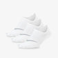 NIKE | EVERYDAY PLUS LIGHTWEIGHT { WHITE/WOLF GREY