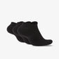 NIKE | EVERYDAY CUSHIONED TRAINING NO-SHOW SOCKS { BLACK/WHITE