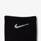 NIKE | EVERYDAY CUSHIONED TRAINING NO-SHOW SOCKS { BLACK/WHITE