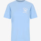 SPORTY & RICH | EMBLEM T-SHIRT { SKY BLUE/WHITE