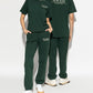 SPORTY & RICH | NY 94 T-SHIRT { FOREST/WHITE