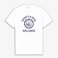 SPORTY & RICH | EMBLEM T-SHIRT { WHITE