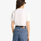 SPORTY & RICH | EMBLEM T-SHIRT { WHITE