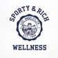 SPORTY & RICH | EMBLEM T-SHIRT { WHITE