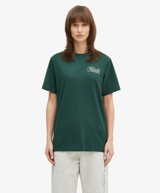 SPORTY & RICH | HEALTH SCRIPT T-SHIRT { GREEN