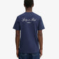 SPORTY & RICH | VENDOME RESORT T-SHIRT { NAVY