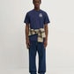 SPORTY & RICH | VENDOME RESORT T-SHIRT { NAVY