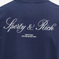 SPORTY & RICH | VENDOME RESORT T-SHIRT { NAVY