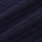 SPORTY & RICH | SERIF MINI CABLE POLO T-SHIRT { NAVY