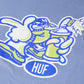 HUF | BURNER T-SHIRT  { VINTAGE VIOLET
