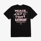 HUF | BEAT CAFE T-SHIRT  { BLACK