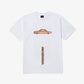 HUF | CAR CLUB T-SHIRT  { WHITE
