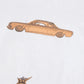HUF | CAR CLUB T-SHIRT  { WHITE