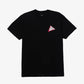 HUF | SKEWED TRIPLE TRIANGLE T-SHIRT  { BLACK