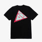 HUF | SKEWED TRIPLE TRIANGLE T-SHIRT  { BLACK
