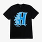 HUF | HEAT WAVE T-SHIRT  { BLACK
