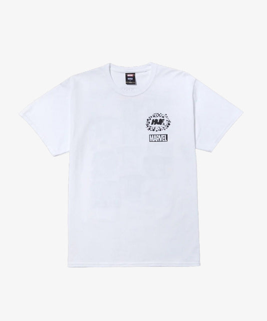 HUF | X AVENGERS GALACTIC TEES T-SHIRT  { WHITE