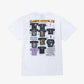 HUF | X AVENGERS GALACTIC TEES T-SHIRT  { WHITE