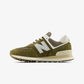 New Balance | 574 { CALCIUM/SILVER METALLIC