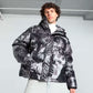 PUMA | X KIDSUPER ALL OVER PRINT PUFFER { BLACK