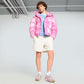 PUMA | X KIDSUPER ALL OVER PRINT PUFFER { PEARL PINK