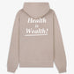 SPORTY & RICH | HEALTH IS WEALTH HOODIE { ELEPHANT/WHITE