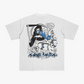 SUPERKICKS | GRIM SKATER' TEE { WHITE