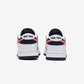Nike | DUNK LOW PREMIUM  { WHITE/UNIVERSITY RED-OBSIDIAN-WOLF GREY