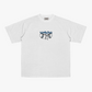 SUPERKICKS | SKATE EVERYDAY' TEE { WHITE