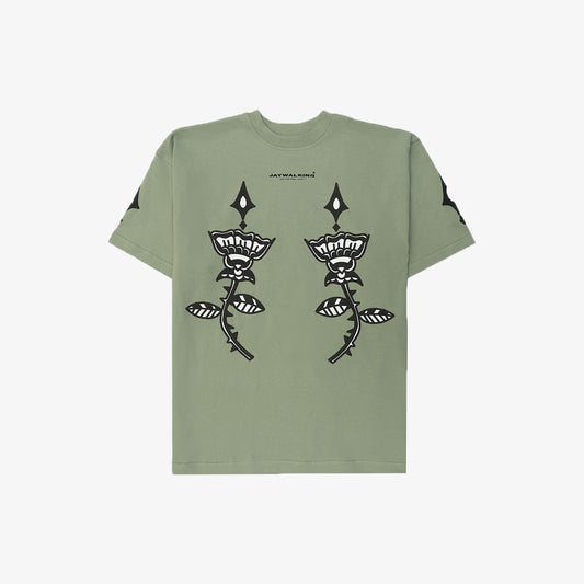 JAYWALKING | SPIDER T-SHIRT { GREEN