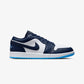 JORDAN | AIR JORDAN 1 LOW { MIDNIGHT NAVY/UNIVERSITY BLUE-WHITE