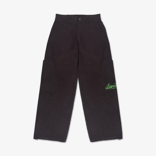 Superkicks | NOSTALGIC PATCH POCKET PANT { BROWN
